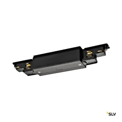 S-TRACK DALI conector cu posibilitate alimentare, negru
