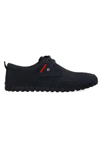 Pantofi casual din plasa si piele nabuc