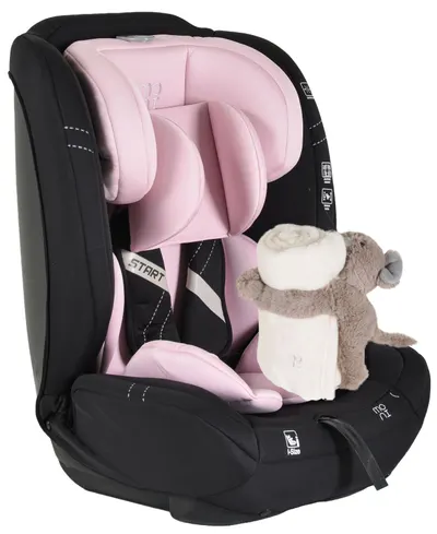 Scaun auto Moni - Start, i-Size, 76-150 cm, roz + cadou