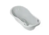 Cadita copii 86 cm cu senzor de temperatura Owl Gri