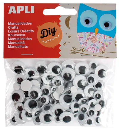 Ochi mobili Apli - 100 buc.