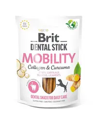 BRIT Dental Stick Mobility cu turmeric și colagen 251 g recompense dentare pentru câini ce susțin mobilitatea
