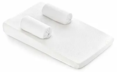 Pernă eco antireflux BabyJem - White