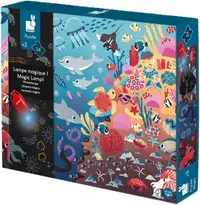Puzzle pentru copii Janod - Oceanul Magic, 24 de piese