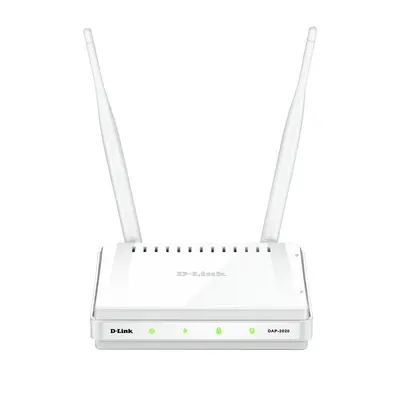 Acces Point wireless de interior D-Link DAP-2020, 1 port, 2.4 GHz, 5 dBi, 300 Mbps