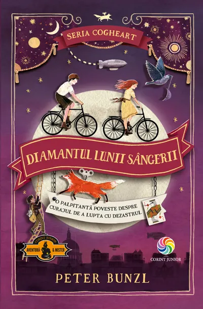 Diamantul lunii sângerii (vol.2 din seria Cogheart)