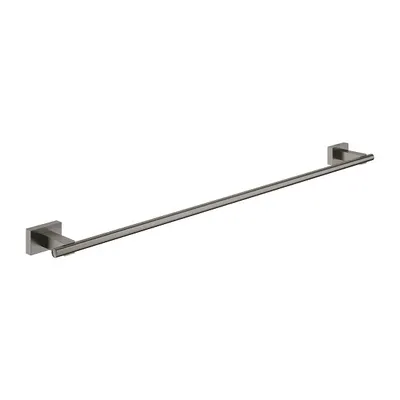 Suport prosop Grohe Essentials Cube 40509AL1, 600 mm, fixare ascunsa, mat, Hard Graphite