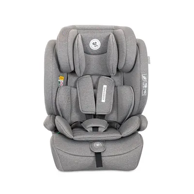 Scaun auto pentru copii Lorelli Adventure Grey i-Size, 15 luni-12 ani, 76-150 cm, tetiera reglabila, husa detasabila