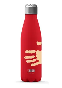Sticla termoizolanta - Hand - Red, 500 ml