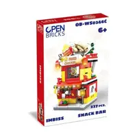 Set de constructie - Fast-food de jucarie (227 piese)