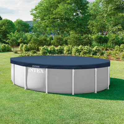 INTEX Husă pentru piscină INTEX Ø457 x 20 cm Rotund PVC și PET