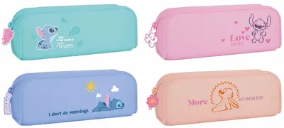Penar din silicon Cool Pack Tube - Stitch Pastel, sortiment