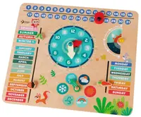 Joc din lemn Classic World - Calendarul padurii