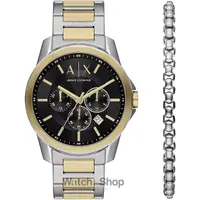 Ceas Armani&nbsp;Exchange A|X BANKS Special Pack + Bracelet AX7148SET