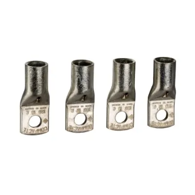 4 Papuci Sertizate, Pentru Cablu Din Cupru 120 Mm² Si Relee De Faza
