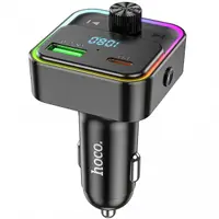Modulator FM Bluetooth HOCO E81, 1 x USB-A - 1 x USB-C