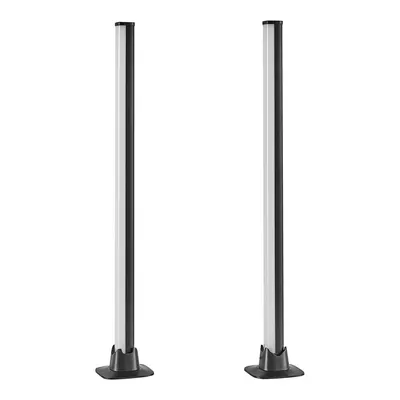 Veioză neagră LED din metal (înălțime 55 cm) Boy – Reality