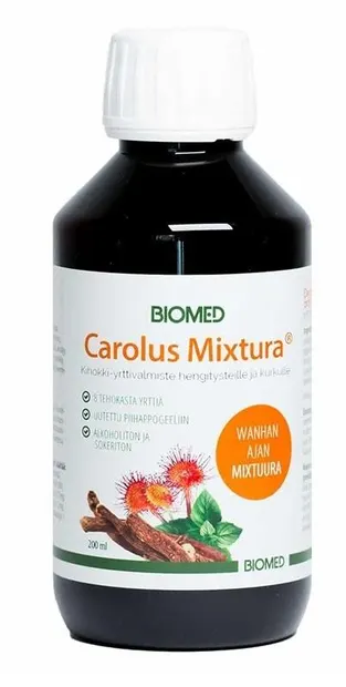 Carolus Mixtura Sirop din plante, 200 ml, Biomed