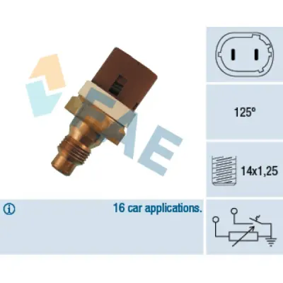 Senzor temperatura lichid racire FAE 34070