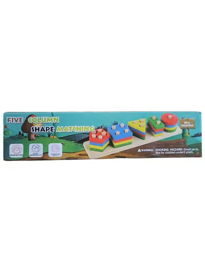 Puzzle Engros din lemn, 3D, forme geometrice