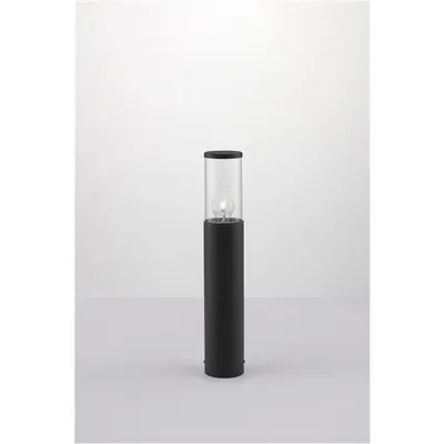 Pitic ZOSIA Inchis Gri Aluminum & Clear Acrylic LED E27 1x12 Wat 220-240 Volt Fara bec IP65