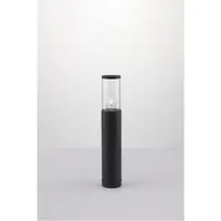 Pitic ZOSIA Inchis Gri Aluminum & Clear Acrylic LED E27 1x12 Wat 220-240 Volt Fara bec IP65