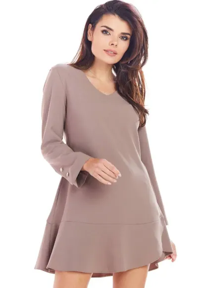 Rochie A344 - Poliester/Elastan - Maro