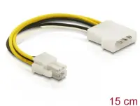 Cablu intern alimentare P4 (Intel) la Molex 15cm, Delock 82391