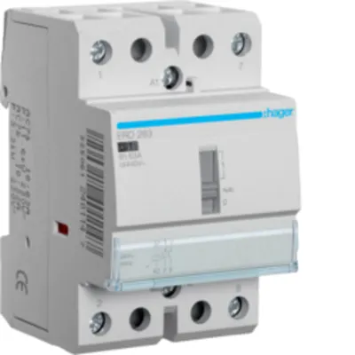 Releu comandă, 63A, 2ND, 24V