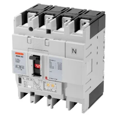 MSXE 160 - Intrerupator compact tip Usol WITH ELECTRONIC RELEASE - LSI - 36KA 3P+N 160A 690V