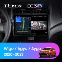 Navigatie Auto Teyes CC4L DTS Toyota Wigo 2020-2023 6+64GB 10.2" QLED Qualcomm 2Ghz, Android 4G Bluetooth 5.1 DSP