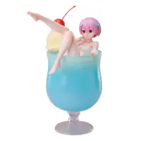 Figurina Re:Zero Starting Life in Another World PVC 1/7 - Ram Cream Soda Ver 21 cm