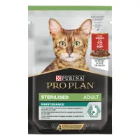 Hrana umeda pentru pisici Pro Plan Sterilised, Vita, 85 g 85g