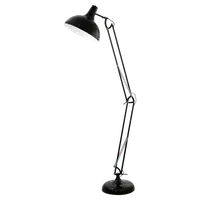 Lampa pardoseala BORGILLIO negru 220-240V,50/60Hz IP20