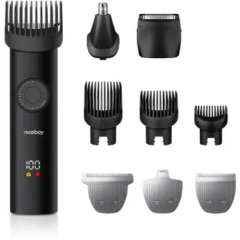 Niceboy AirTrim Trimmer pentru parul de pe corp 8 in 1