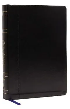 Niv, Chronological Study Bible, Leathersoft, Black, Comfort Print: Holy Bible, New International Version