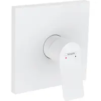 Baterie dus Hansgrohe Vivenis incastrata pentru corp ingropat, alb mat, 75615700
