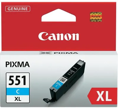 Cartuș de cerneală Canon - CLI-551XL C, pentru PIXMA IP 7250, Cyan