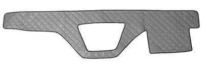 Husa bord compatibila cu DAF XF 105 (01.2006-12.2013) si DAF XF 106 01.2014+, Gri
