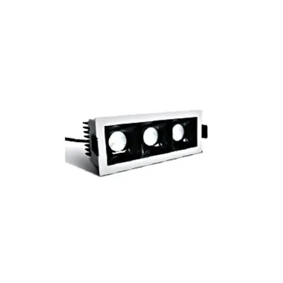 Alpha 3 LED 3x6,5W 3000K 3x550lm 36° IP20 350mA dimabil
