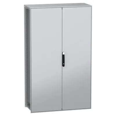 Dulap modular, cu montaj pe pardoseala, PanelSeT SFN, din otel decarbonizat(verde), 2000x1200x500mm, IP55, 2 usi