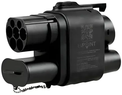 Adaptor de încărcare rapidă EVPoint - CCS2 la CCS1AC + DC