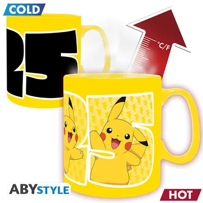 Cana termosensibila Pokemon Pikachu 25 460 ml
