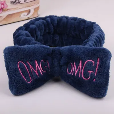 Bentita Cosmetica cu elastic, Albastru