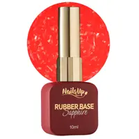 Rubber base NAILSUP Sapphire Flakes 08 10 ml