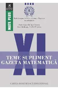 Gazeta Matematica - Clasa 11 - Teme supliment