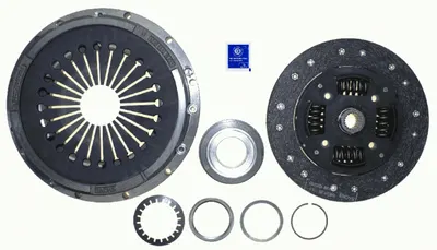Kit ambreiaj cu rulment (225mm) potrivit PORSCHE 911, 911 TARGA 3.0 3.2 03.74-08.89