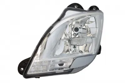 Far Stanga (H1 H7 LED PY21W, manual, culoare interior: cromat, culoare semnalizator: transparent) potrivit DAF CF, XF 106 10.12
