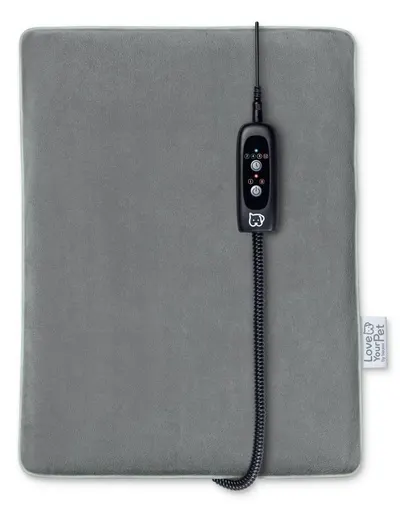 Pad termic Beurer - PP 210 Lilli, 41 x 34 cm, pentru un animal de companie, gri