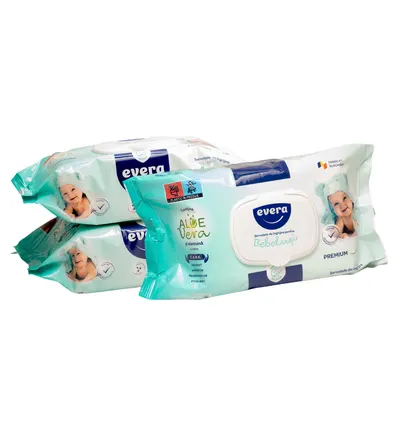 Servetele Igienizante Evera 80buc